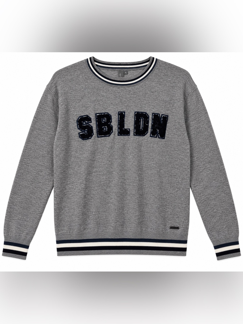 Sweaty Betty Gray Crewneck Sweater- M